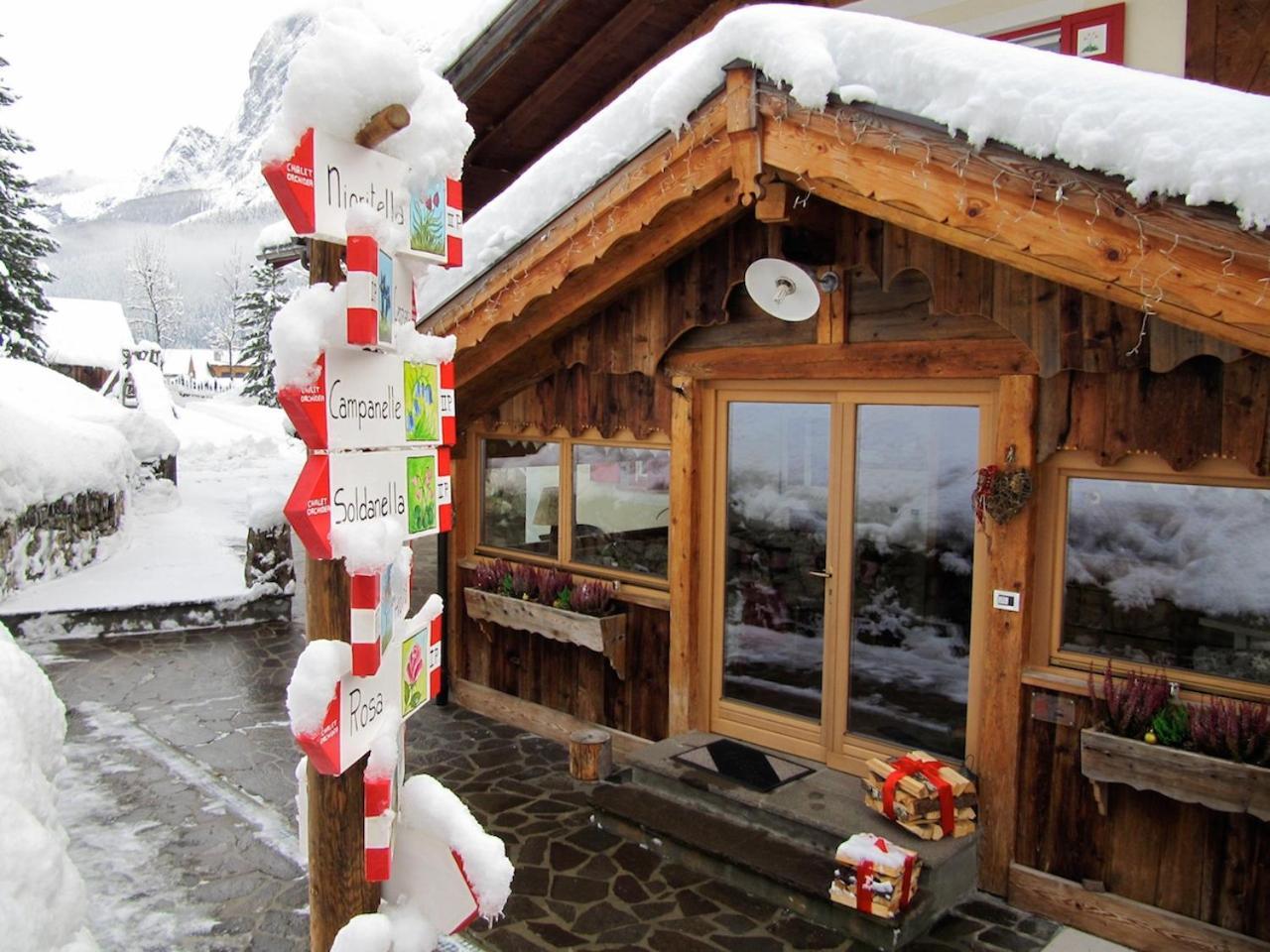 Appartamenti Chalet Orchidea Canazei Ngoại thất bức ảnh